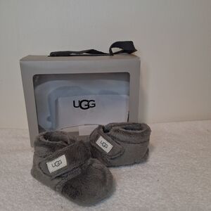 UGG Gray Baby Booties